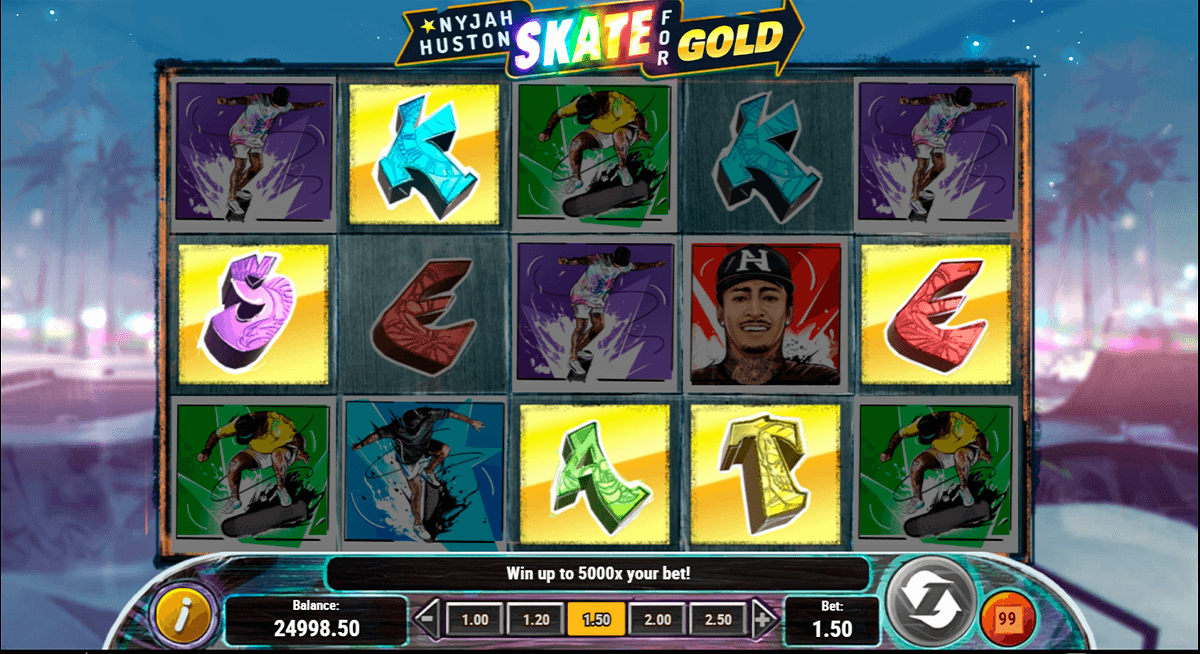 Nyjah Huston Skate for Gold image